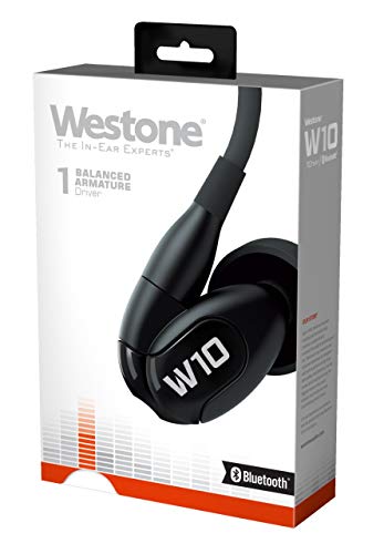 Westone W10 Single-Driver True-Fit Earphones with MMCX Audio and Bluetooth Cables