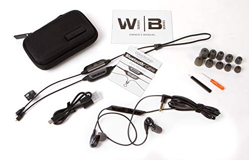 Westone W10 Single-Driver True-Fit Earphones with MMCX Audio and Bluetooth Cables