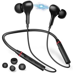 wireless earbuds, titacute bluetooth headphone neckband earphone for samsung a53 a14 galaxy s23 s22 s21 iphone 13 pro max 14 11 xr google pixel 6 7 6a magnetic neck strap sport headset with microphone