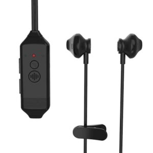 Waytronic Bluetooth Call Recording Headset Mobile Phone Call Recording Equipment Phone Call Recorder Earphones for iPhone and Android (Black)
