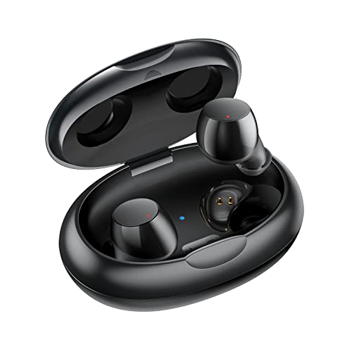 SUPFINE Wireless Earbuds, Bluetooth 5.3 Ear Buds with Charging Case,True Wireless in-Ear Touch Control Earbuds Immersive Sound Premium Deep Bass Earphones for Android&iPhone,Black