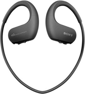 sony walkman 4gb headphone-integrated nw-ws413 (black)