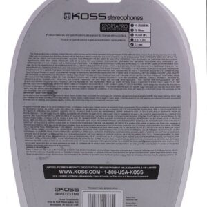 Koss SportaPro Stereo Headphones, Standard Packaging