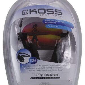 Koss SportaPro Stereo Headphones, Standard Packaging