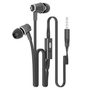 kindle fire earbuds, fire hd 8 hd 10,xperia xz premium/xperia xzs/ l1,in ear headset smart android cell phones wired earbuds for google pixel 4a
