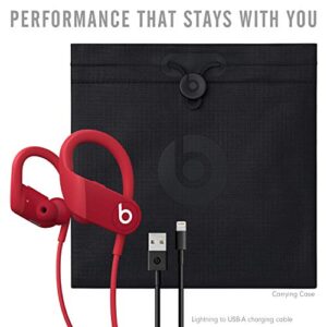 Beats by Dre Powerbeats High-Performance Wireless Earphones - Red - MWNX2LL/A (Renewed)