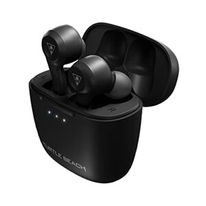 Turtle Beach Scout Air True Wireless Earbuds for Mobile Gaming with Dual-Microphones and Bluetooth 5.1, for Nintendo Switch, Windows, 7, 8.1, 10, 11, Mac, iPad, and iPhone – Black