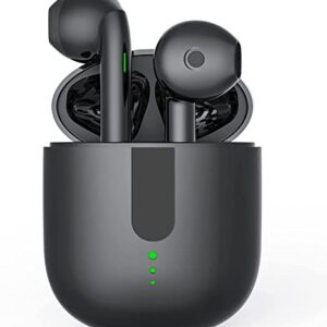 Wireless Earbuds，Bluetooth 5.3 Noise Cancelling Earbuds，Bluetooth Headphones 3D HIFI Stereo Bass， IPX7 Waterproof Sports Touch Control with USB-C Fast Charge Mini Charging Case for Android ios