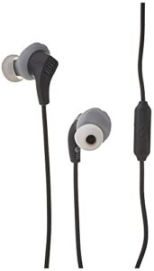 jbl endurance run sweatproof sports in-ear headphones with one-button remote and microphone (black)
