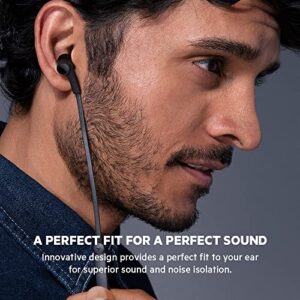 Belkin SoundForm Headphones - Wired In-Ear Earphones With Microphone - Wired Earbuds For iPad Mini, Galaxy, Huawei, & More With USB-C Connector (USB-C Headphones) (Black)