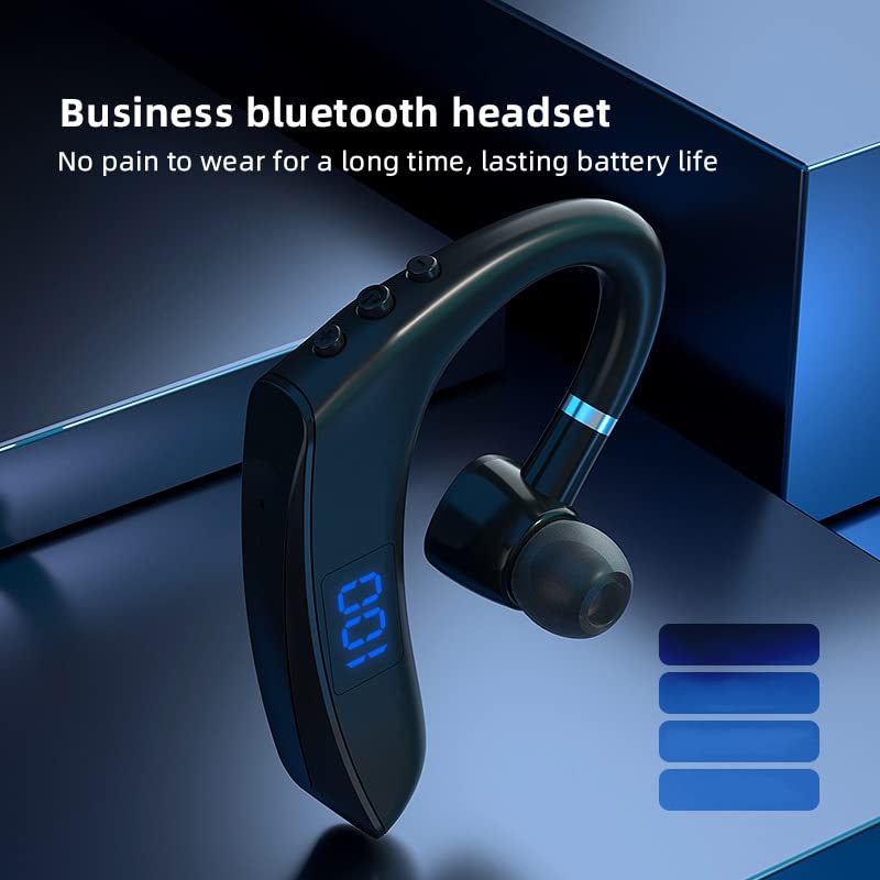 BetterAmy Bluetooth Headset, Wireless Earphones V5.2 Bluetooth Earpiece in-Ear Mini Sports Workout Earbuds with Microphone Hands Free for Business/Office/Driving/Sporting