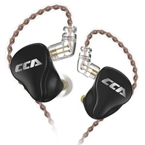 cca ca16 in ear monitor headphones hifi 16 units balanced iem high clarity sport earbuds noise cancelling audiophile bass earphone for musicians singer