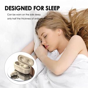 Invisible Sleep Earbuds - Noise Cancelling Earbuds for Sleep Wireless Soft Comfortable Sleeping Earbuds for Small Ears Smallest Tiny Ear buds Mini Sleepbuds Bluetooth 5.2 Headphones for Side Sleepers