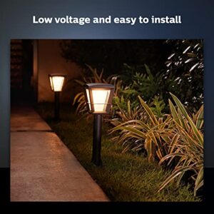 Philips Hue 100W Outdoor No Power Supply Included, Weather Proof, Black