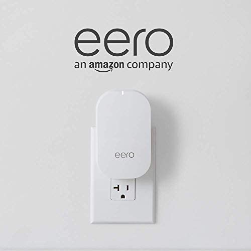 Certified Refurbished Amazon eero Beacon mesh WiFi range extender (add-on to eero WiFi systems)