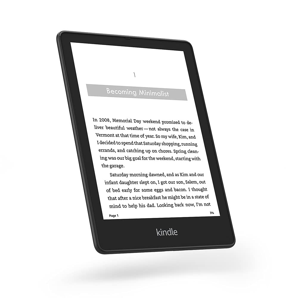 Certified Refurbished Kindle Paperwhite Signature Edition (32 GB) – With a 6.8" display, wireless charging, and auto-adjusting front light – Without Ads