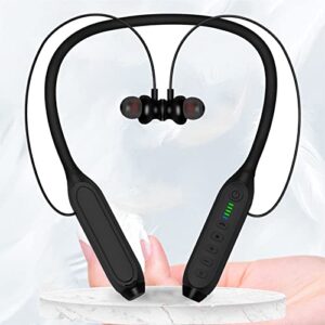 pstuiky bluetooth 5.3 sport headphones,sports wireless high-power earphones neck-mounted earphones, stereo earbuds earphone headset for work travel 2023