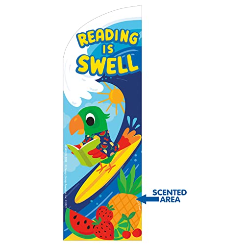 Eureka Reading is Swell Fruit Punch Scented Bookmarks, Pack of 24