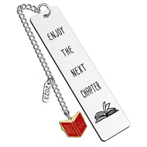 graduation gifts for her him class of 2023 gifts for college highschool graduation gifts for teen girls boys friends son daughter-enjoy the next chapter inspirational gifts bookmarks for women men