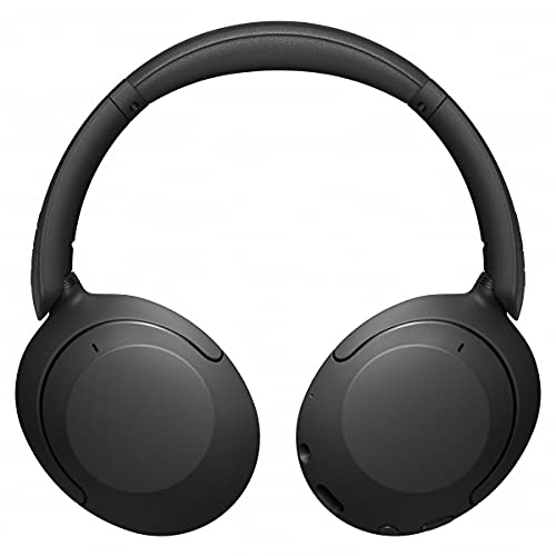 Sony WH-XB910N EXTRA BASS Noise Cancelling Headphones, Wireless Bluetooth Over the Ear Headset with Microphone and Alexa Voice Control, Black