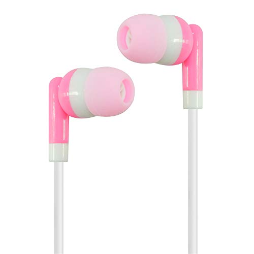 ZNXZXP Wholesale Kids Bulk Earbuds Headphones Earphones for Schools, Classroom,Libraries, Hospitals 50 Pack Assorted Colors Individually Bagged 50pack