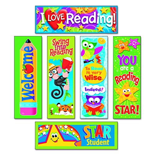 TREND T12907 Bookmark Combo Packs, Reading Fun Variety Pack #2, 2w x 6h (Pack of 216)