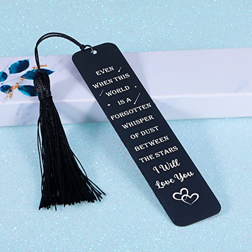Anniversary Birthday Gifts for Wife from Husband Wedding Engagement Gift Bookmark for Women Men Valentines Gifts Ideas for Boyfriend Girlfriend Christmas Gift for Husband Wife Gift for Couple Lover