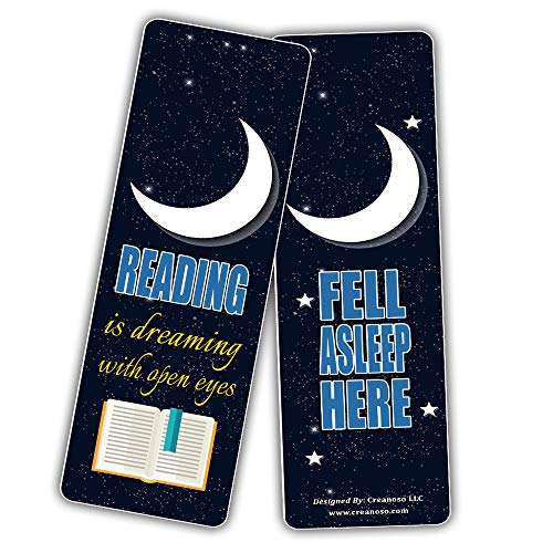 Reading Bookmarks for Books (30-Pack) - Modern Book Lover Bookmarker Cards Party Favors - Premium Quality Gifts Stocking Stuffers for Men Women Adults Teens Kids Boys Girls