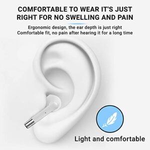 VENCO AP19 True Wireless Bluetooth Earbuds for iPhone/Android Phones - Bluetooth 5.0 Wireless Earphones with LED Display, Touch Control, USB Charging Case