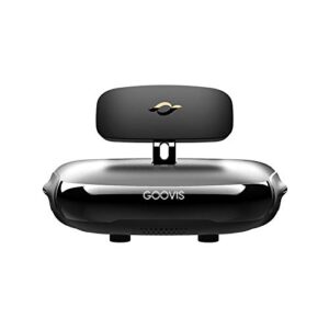 goovis pro amoled display head-mounted display blu-ray 2d / 3d glasses for netflix prime video hulu apple tv+ youtube video movies compatible with ps5 and any other gaming consoles hdmi connectable
