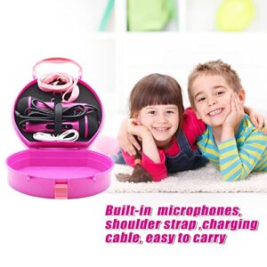 Kids Karaoke Machine for Girls Boys with 2 Microphones Toddler Singing Karaoke Toys Children Karaoke Singing Machine Recording Voice Changing Speaker for Party Birthday Festival Gift