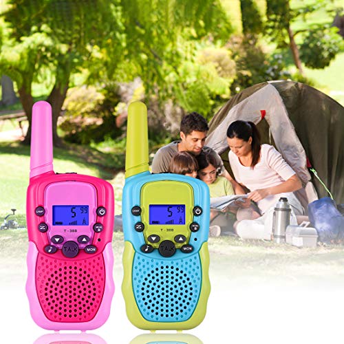 Selieve Toys for 3-12 Year Old Boys Girls, Walkie Talkies for Kids 22 Channels 2 Way Radio Toy with Backlit LCD Flashlight, Easter Basket Stuffers, 3 Miles Range for Outside, Camping, Hiking