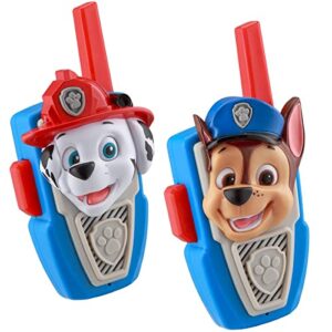 new paw patrol walkie talkies – set of 2 kids walkie talkies chase and marshall – excellent walkie talkies for toddlers
