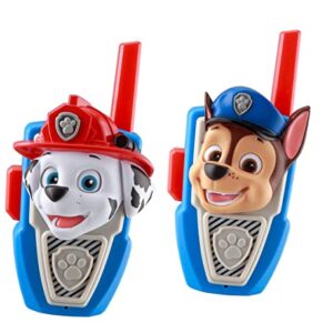 New PAW Patrol Walkie Talkies - Set of 2 Kids Walkie Talkies Chase and Marshall – Excellent Walkie Talkies for Toddlers