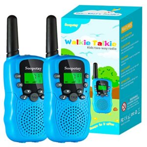 soopotay kids toys for boys age 6-12, walkie talkies for kids 2 pack, long distance kids walkie talkies toys for girls and boys, kids two-way radios for 3-12 years old, easter basket stuffers for kids