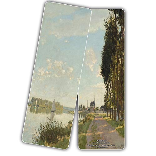 Creanoso Famous Classic Art Series 5 Bookmarks (60-Pack) – Van Gogh, Claude Monet, Auguste Renoir – Classical Art Inspiring Impressions – Great Bookmarker Collection for Men, Women, Teens, Artists