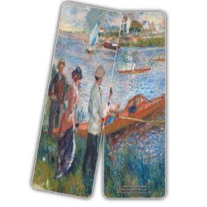 Creanoso Famous Classic Art Series 5 Bookmarks (60-Pack) – Van Gogh, Claude Monet, Auguste Renoir – Classical Art Inspiring Impressions – Great Bookmarker Collection for Men, Women, Teens, Artists