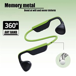 Bone Conduction Headphones for Swimming Bluetooth Waterproof Bone Conduction Headphones Open Ear IPX8 Waterproof with 8G Memory