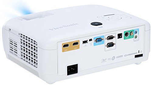 ViewSonic PS501W 3400 Lumens WXGA HDMI Short Throw Projector for Home and Office