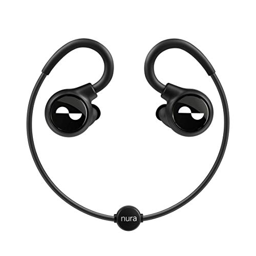 NuraLoop Earbuds Wireless Bluetooth 5.0 - Personalized Sound Profile, Active Noise Cancelling Headphones, Social Mode, 16 Hours Battery (2 Hours to Charge to 100%)