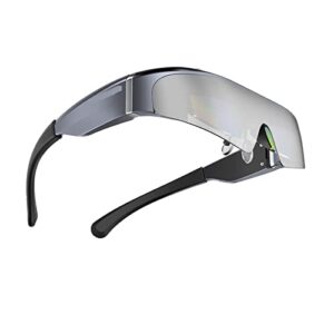 qintex hdmi headworn near eye high-definition oled display giant screen 3dvr virtual reality movie game video glasses (color : 3d glasses)