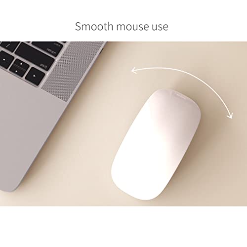 RENMTURE Dual-Sided Desk Pad,Natural Cork & PU Leather Large Mouse mats for Office and Home Work,Desk Protector Non-Slip (36"x17",Apricot+Cork)