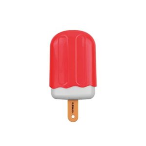 legami – mini portable ice pop fan, flexible blades, material: abs, eva, size: 8.5 x 17.3 cm, practical, functional and fun