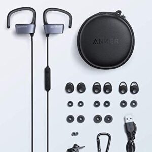 Soundcore Arc Wireless Sport Earphones by Anker, IPX5 Water Resistant, 10 Hour Battery Life, with Flexible EarHooks (Renewed)