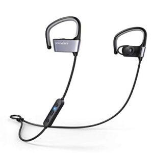 Soundcore Arc Wireless Sport Earphones by Anker, IPX5 Water Resistant, 10 Hour Battery Life, with Flexible EarHooks (Renewed)