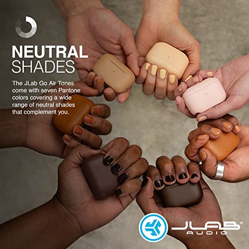 JLab Go Air Tones - True Wireless Earbuds Designed with Auto On and Connect, Touch Controls, 32+ Hours Bluetooth Playtime, EQ2 Sound, and Dual Connect (728 N)