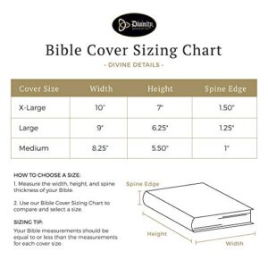 Divinity Boutique Delight Yourself M Bible Cover, Multicolor