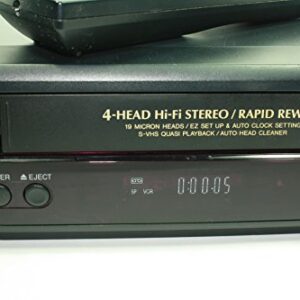 Sharp Model VC-H992U Hi Fi Stereo - Rapid Rewind 4 Head VCR Player/Recorder