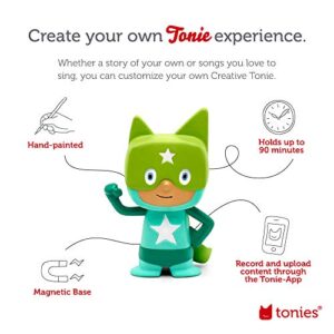 Tonies Superhero Creative Audio Character - Turquoise/Green