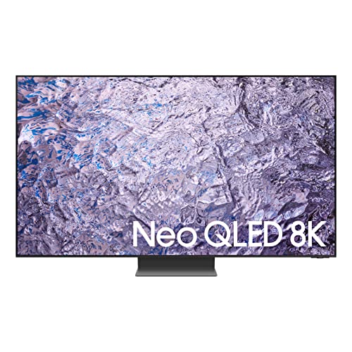 SAMSUNG 85-Inch Class Neo QLED 8K QN800C Series Mini LED Quantum HDR Smart TV with Ultra Slim Design, Dolby Atmos, Object Tracking Sound+, Q-Symphony 3.0, Alexa Built-in (QN85QN800C, 2023 Model)